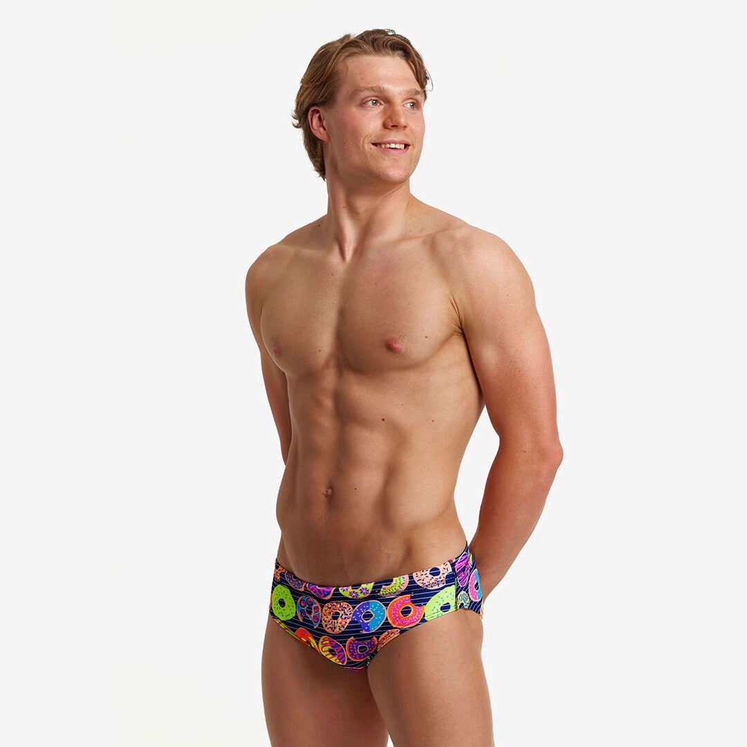 Funky Trunks - Mens Classic Briefs - Dunking Donuts