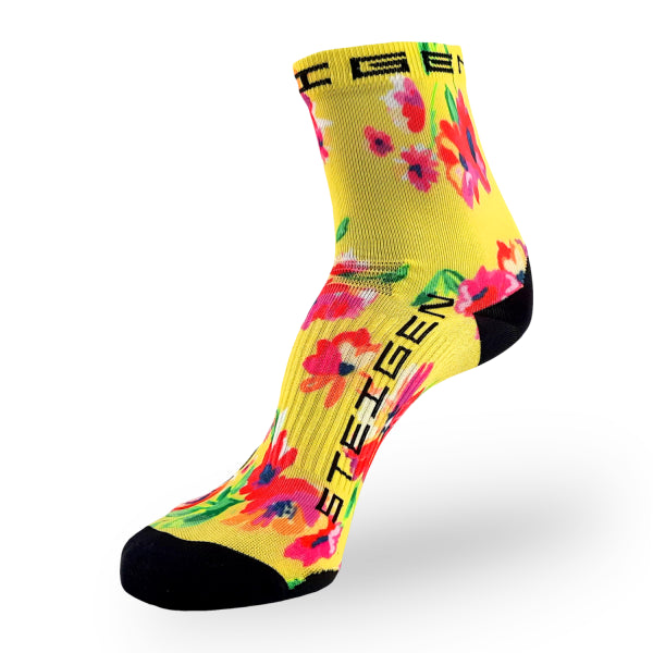 Steigen Socks - 1/2 Length - Spring Floral