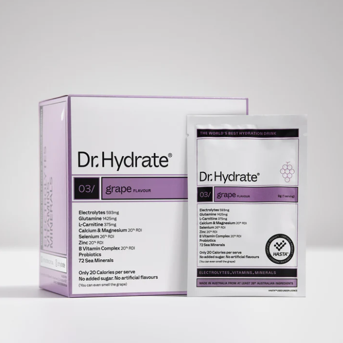 Dr. Hydrate Sachet Packs (various flavours)