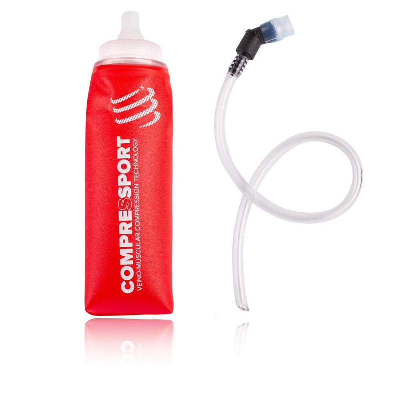Compressport Ergo Soft Flask 500ml with Extra Cap and Long Tube included