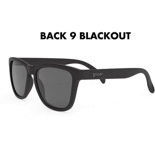 goodr Sunglasses - The OGs - Back 9 Blackout