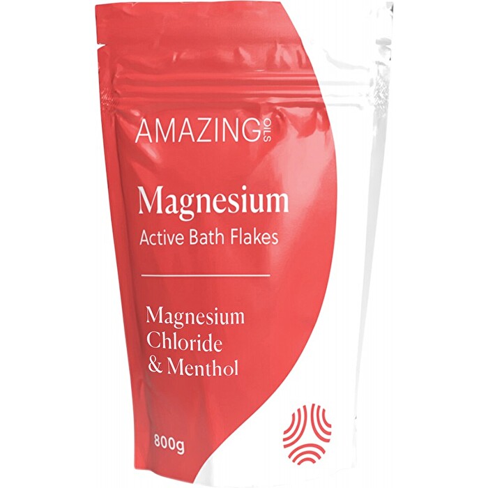 Amazing Oils Magnesium Active Bath Flakes - 800g