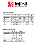 Injinji Socks - RUN 2.0 Original Weight - Mini Crew - Black
