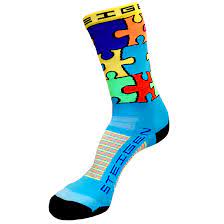 Steigen Socks - 3/4 Length - Jigsaw