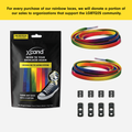 Xpand Elastic Flat Performance Laces - Multiple Colours