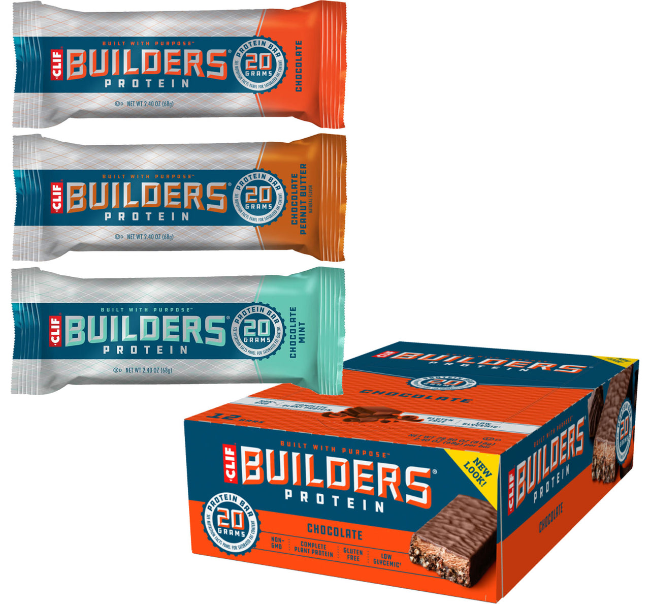 Clif Builders Protein Bars (various flavours)