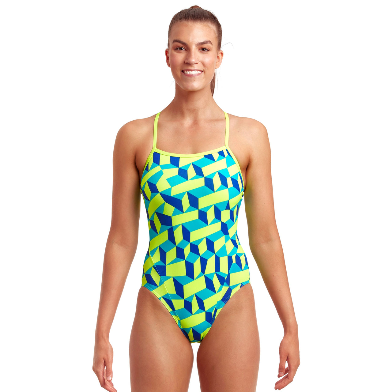 Funkita - Ladies Single Strap One Piece - Blue Blockers